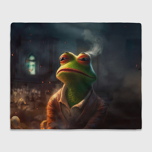 Плед Frog Pepe / 3D-Велсофт – фото 1