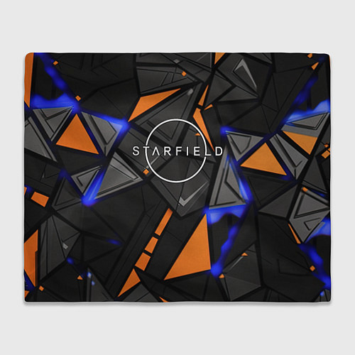 Плед Starfield logo abstract / 3D-Велсофт – фото 1