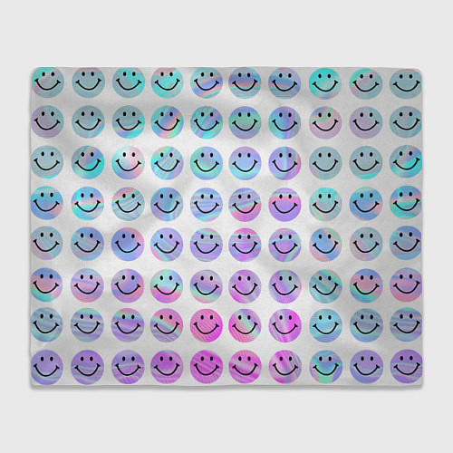 Плед Smiley holographic / 3D-Велсофт – фото 1