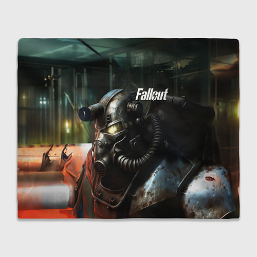Плед Fallout dark style / 3D-Велсофт – фото 1