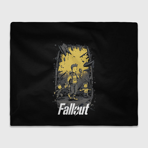 Плед Fallout boys / 3D-Велсофт – фото 1