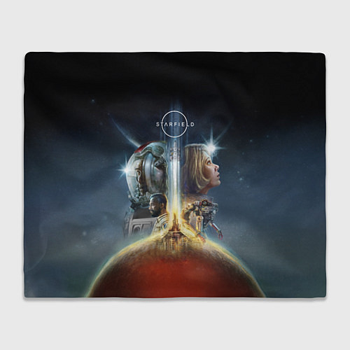 Плед Starfield characters / 3D-Велсофт – фото 1