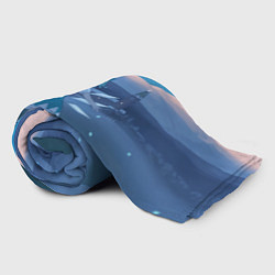 Плед флисовый Touhou Project Cirno Тируно 9, цвет: 3D-велсофт — фото 2