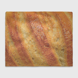 Плед флисовый Корочка батона, цвет: 3D-велсофт