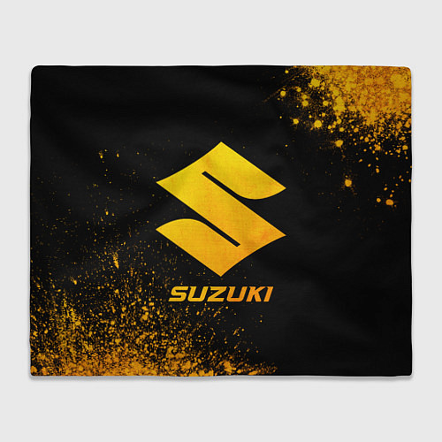 Плед Suzuki - gold gradient / 3D-Велсофт – фото 1