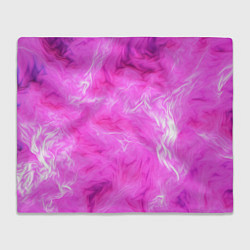 Плед флисовый Розовый нежный фон, цвет: 3D-велсофт