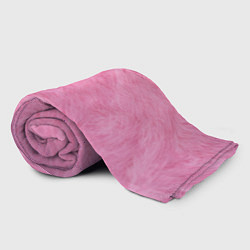 Плед флисовый Розовая шерсть, цвет: 3D-велсофт — фото 2