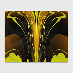 Плед флисовый Предупреждающая осиная расцветка, цвет: 3D-велсофт