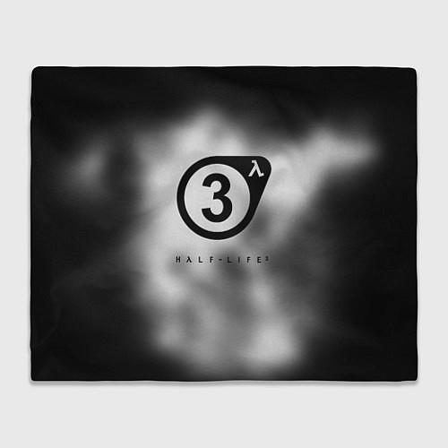 Плед Half life 3 black / 3D-Велсофт – фото 1