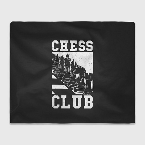 Плед Шахматный клуб / 3D-Велсофт – фото 1