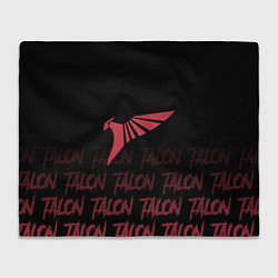 Плед флисовый Talon style, цвет: 3D-велсофт