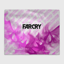 Плед флисовый Far Cry pro gaming посередине, цвет: 3D-велсофт