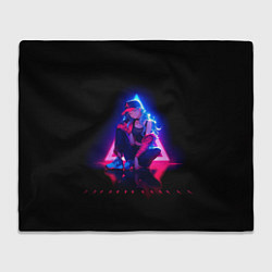 Плед Неоновые три края