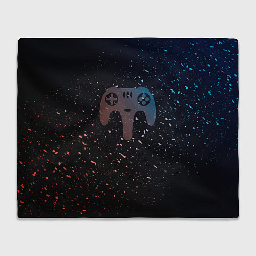 Плед Млечный геймпад / 3D-Велсофт – фото 1