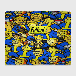 Плед Fallout logo game