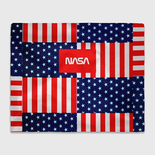 Плед NASA usa space logo / 3D-Велсофт – фото 1