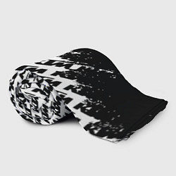 Плед флисовый KTU краски черные, цвет: 3D-велсофт — фото 2