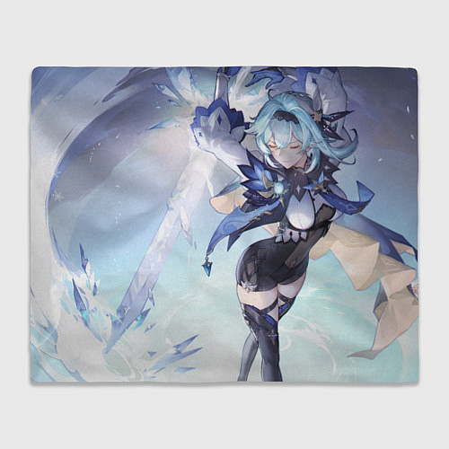 Плед Genshin Impact Эола Меч / 3D-Велсофт – фото 1