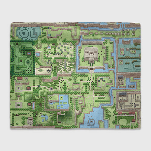 Плед Zelda: карта / 3D-Велсофт – фото 1