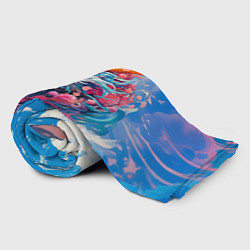 Плед флисовый Небесный дракон, цвет: 3D-велсофт — фото 2
