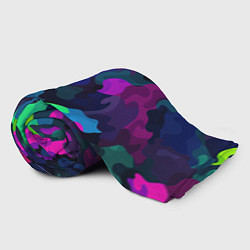 Плед флисовый Хаотичный камуфляж, цвет: 3D-велсофт — фото 2