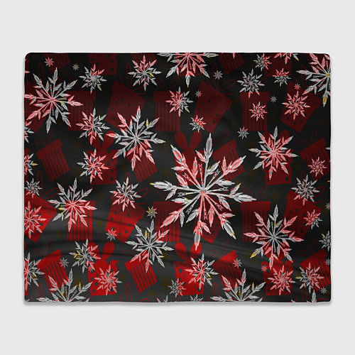 Плед Рождественские снежинки / 3D-Велсофт – фото 1