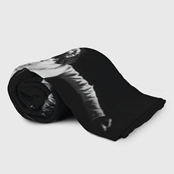 Плед флисовый Боб Марли музыкант, цвет: 3D-велсофт — фото 2