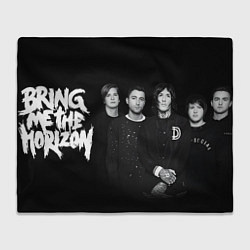 Плед флисовый Bring Me the Horizon - rock, цвет: 3D-велсофт