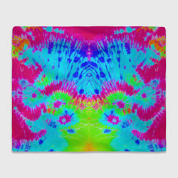 Плед Tie-Dye abstraction