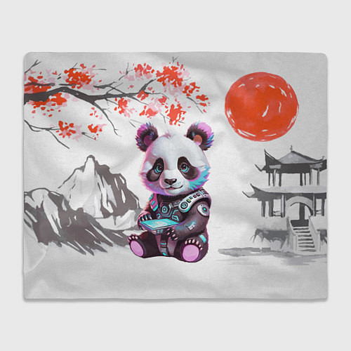 Плед Funny panda - China / 3D-Велсофт – фото 1