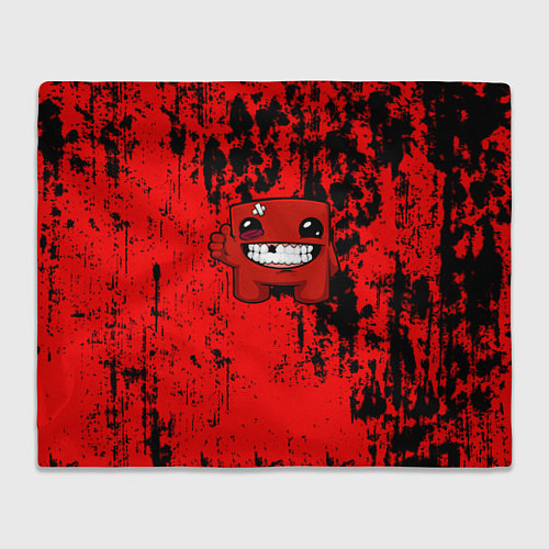 Плед Super Meat Boy краски / 3D-Велсофт – фото 1