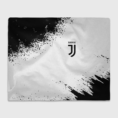 Плед Juventus sport color black / 3D-Велсофт – фото 1