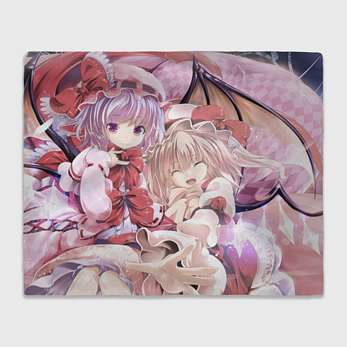 Плед Touhou Project Remilia Flandre cute / 3D-Велсофт – фото 1