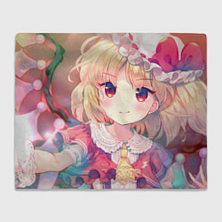 Плед флисовый Touhou Project Flandre Cute, цвет: 3D-велсофт