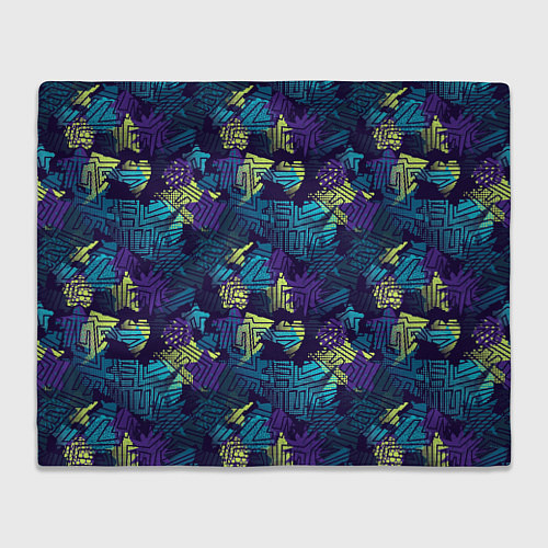 Плед Abstract vector pattern / 3D-Велсофт – фото 1