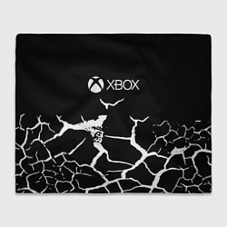Плед флисовый Xbox game текстура рельеф, цвет: 3D-велсофт
