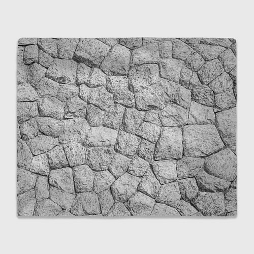 Плед Каменная стена текстура / 3D-Велсофт – фото 1