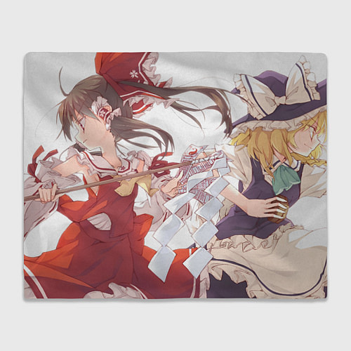 Плед Touhou Project Reimu and Marisa / 3D-Велсофт – фото 1