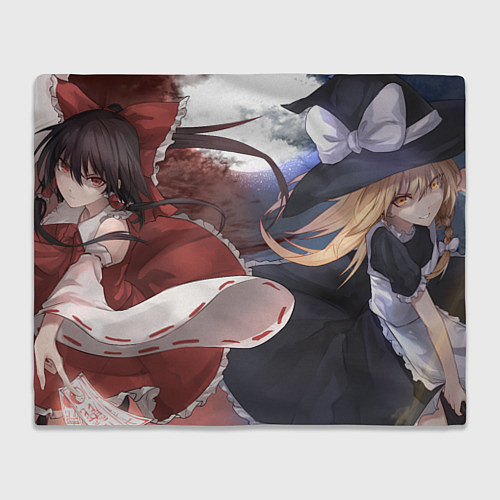 Плед Touhou Project Reimu and Marisa / 3D-Велсофт – фото 1