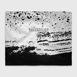 Плед Deathloop чёрные краски