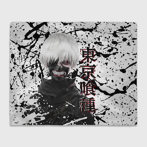 Плед Kaneki Ken - Токийский Гуль / 3D-Велсофт – фото 1