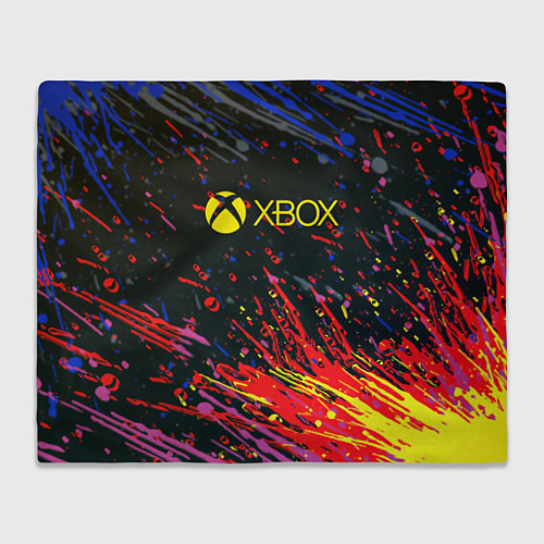 Плед Xbox краски текстура / 3D-Велсофт – фото 1