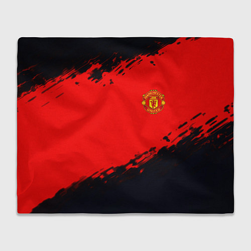 Плед Manchester United colors sport / 3D-Велсофт – фото 1