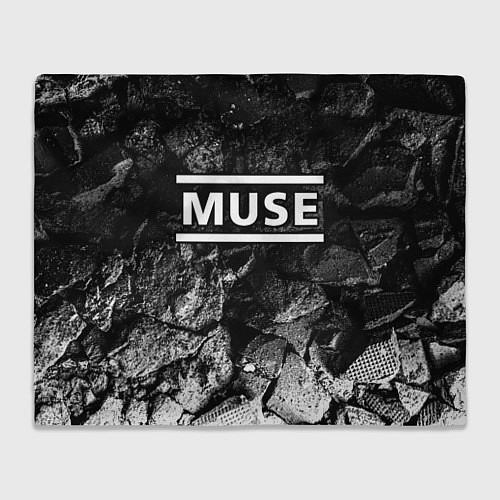 Плед Muse black graphite / 3D-Велсофт – фото 1