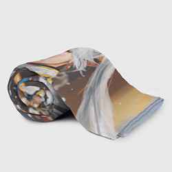 Плед флисовый Портрет Фрирен, цвет: 3D-велсофт — фото 2