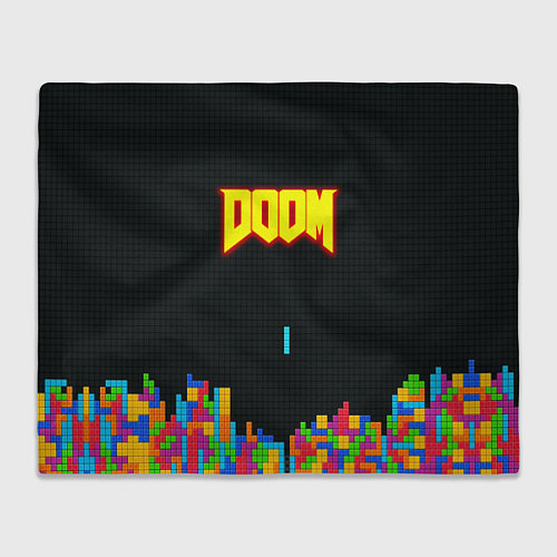 Плед Doom x tetrix коллабарация / 3D-Велсофт – фото 1
