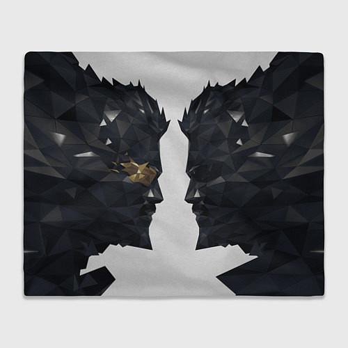 Плед Адам Дженсен в отражении deus ex / 3D-Велсофт – фото 1