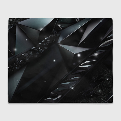 Плед Black luxury abstract / 3D-Велсофт – фото 1