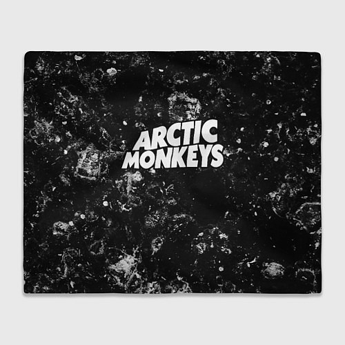 Плед Arctic Monkeys black ice / 3D-Велсофт – фото 1