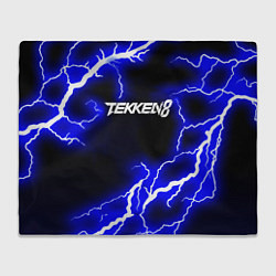 Плед флисовый Tekken молнии, цвет: 3D-велсофт